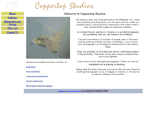 Tablet Screenshot of coppertopstudios.co.uk